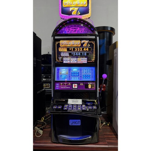 Igt s3000 gold bar slot - 7’s,