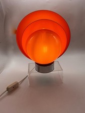 Space Age Moon Orange Lamp