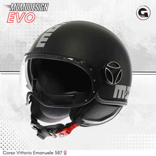 Casco jet momodesign fgtr - jet,