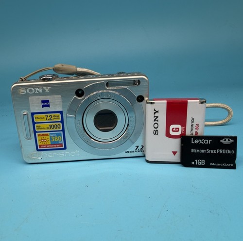 Sony cyber shot dsc w55 - sony, dsc-w55