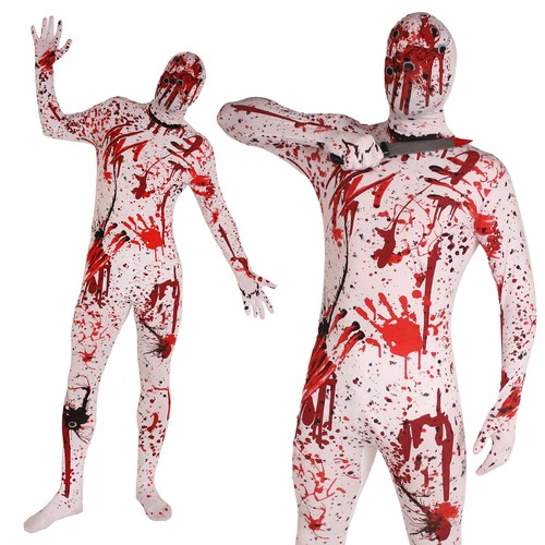 Tuta pelle halloween - pelle, adulto