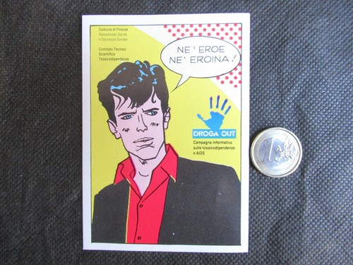 Adesivo dylan dog droga - dog,