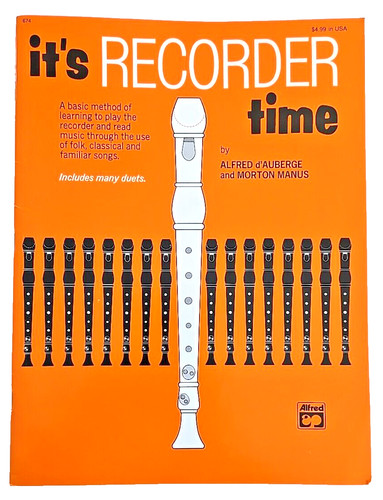 Recorder time holiday - it's,