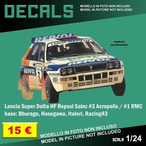 Decals repro lancia - lancia, delta