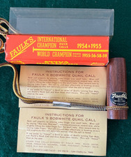 Vintage Faulk's Quail Call