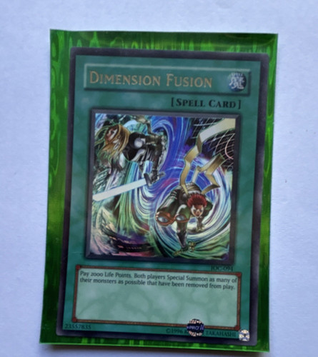 Carta magia konami dimension - carta,