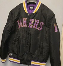 Giacca uomo NBA Laker nera con