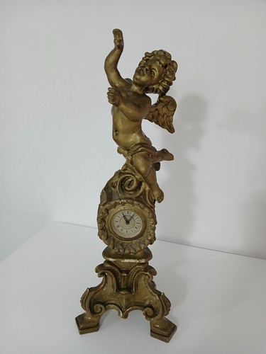 Antico orologio tavolo - orologio, 47cm