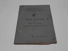 CARTA DI CIRCOLAZIONE