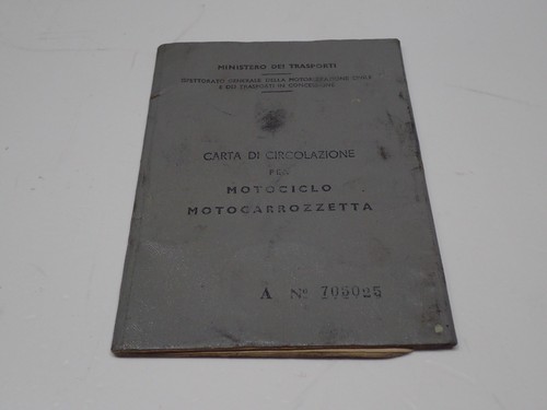 Carta circolazione - carta,