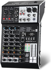 Mixer Audio a 4 Canali, Mixer