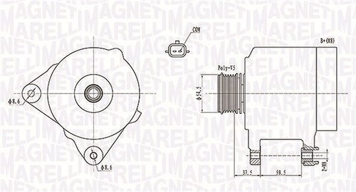 Magneti marelli alternatore - marelli,