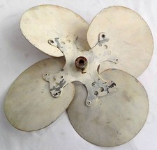 ECCEZIONALE VENTOLA / ELICA IN ALLUMINIO PER VENTILATORE ANNI 50 - MARELLI