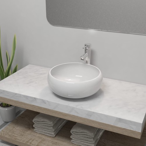Vidaxl lavello bagno con - lavello,