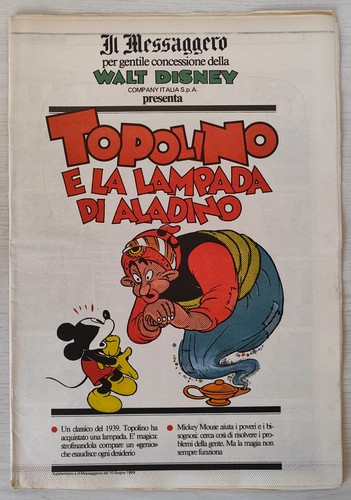 Walt disney messaggero - il,