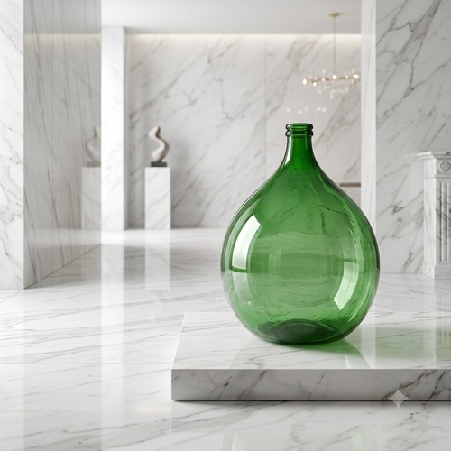 Damigiana vetro verde da - damigiana,