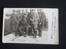 ***FOTO MILITARI CON SIDECAR*** NON VIAGGIATA (PRIMI DEL '900)