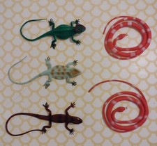 Lotto Rettili Plastica Made