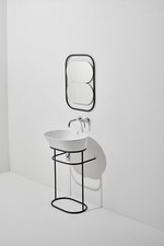 SIMAS WAVE LAVABO 60 ANTRACITE