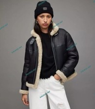Women's Real Shearling Aviator
