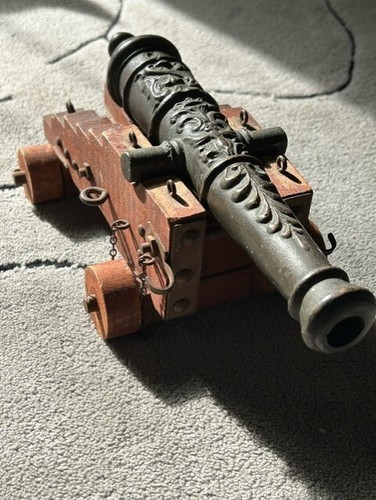 Cannoncino modellino bronzo - cannoncino,