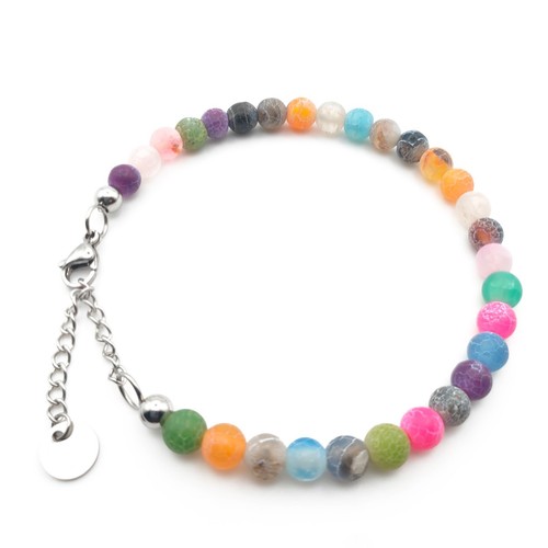 Bracciale agata crackle - agata,