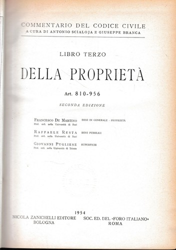 Commentario del codice civile - commentario,