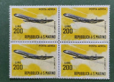 200 LIRE POSTA AEREA -