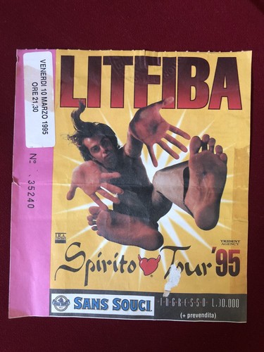 Litfiba spirito tour - litfiba,