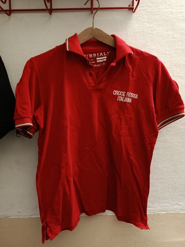 Polo cotone croce rossa - croce,