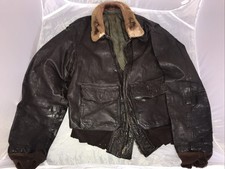 Bombardiere vintage in pelle