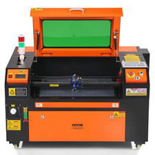 Macchina Incisione Laser Compatta Stampante CO2 60W Piano Lavoro 40X60 Cm