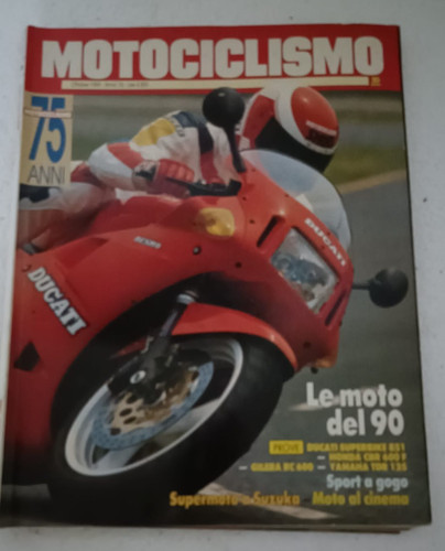 Motociclismo 1989 honda - 10,
