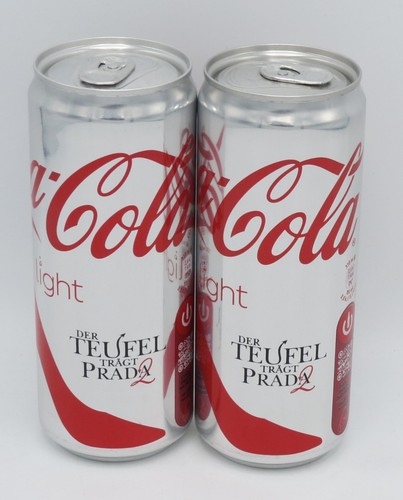 Lattine coca cola light - 2x, coca-cola