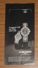 Rara Pubblicità LONGINES