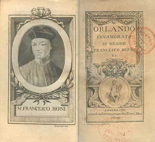 Orlando innamorato volume 1 - volume,