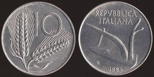 Lire 1984 fdc - 1984, fior
