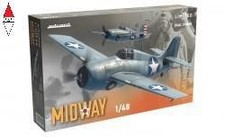 EDUARD 1/48 MIDWAY DUAL COMBO