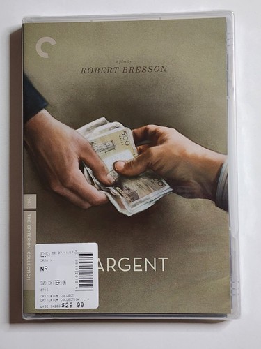 New argent dvd 1983 - l'argent,