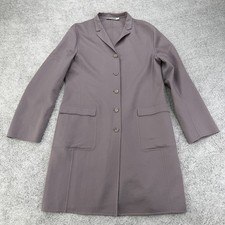 Jil Sander Coat Womens 42 Gray