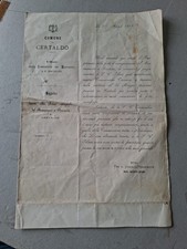 CERTALDO firenze 1879 INVITO