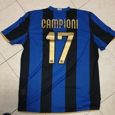 Maglia Inter Shirt tricot  maillot nike home 2008 - 2009 rif 33 campioni 17