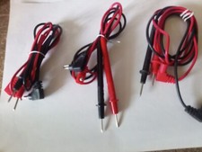 3 Coppie  Di  PUNTALI.  Tester Digitale  MULTIMETRO Avanzo Negozio.