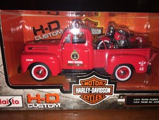 Ford F-1 Pickup + Harley