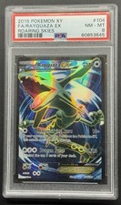 Pokemon Rayquaza EX 104/108 XY Roaring Skies Full Art Englisch PSA 8