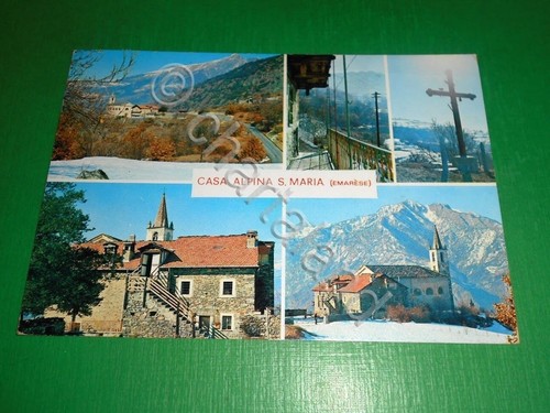 Cartolina casa alpina maria - cartolina, s.