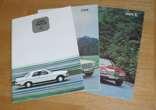 Set brochure mercedes benz - mercedes,