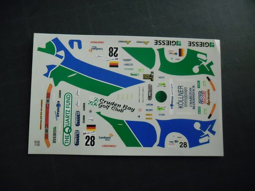 Decal porsche 911 - 911, gt1