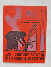 Tessera 1941 CONFEDERAZIONE