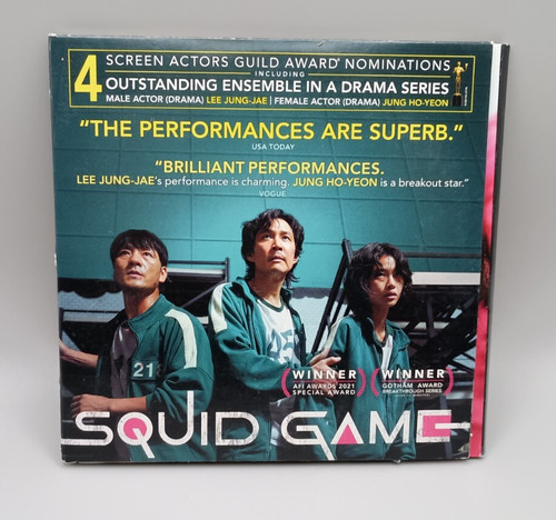 Squid game fyc official dvd - game,